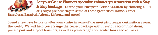 Let your JJ Kuykendall Specialist Enhance your vacation with a Stay and Play Package!